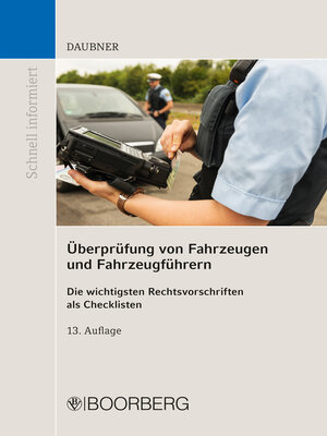 cover image of Überprüfung von Fahrzeugen und Fahrzeugführern